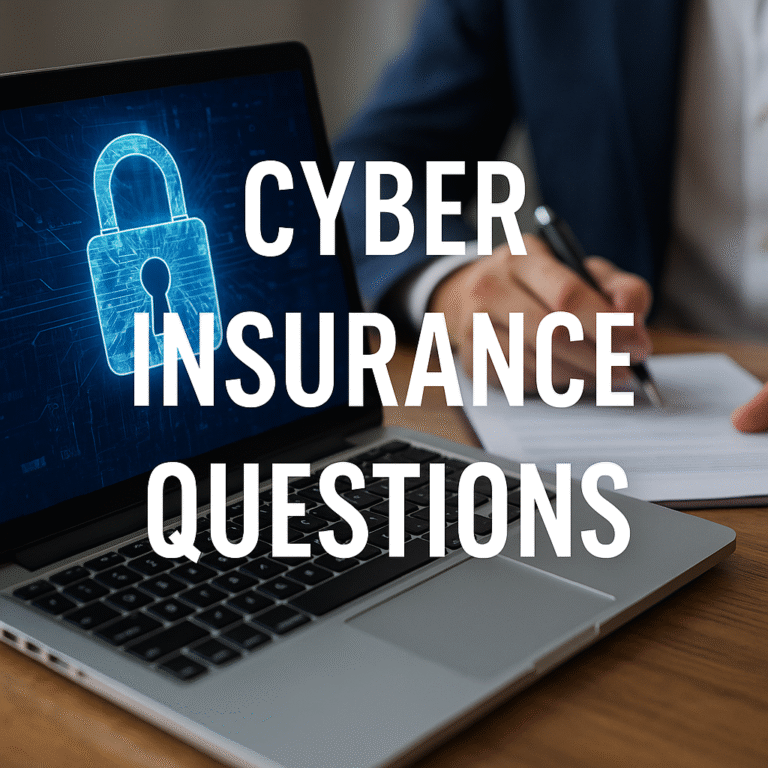 cyber insurance questions