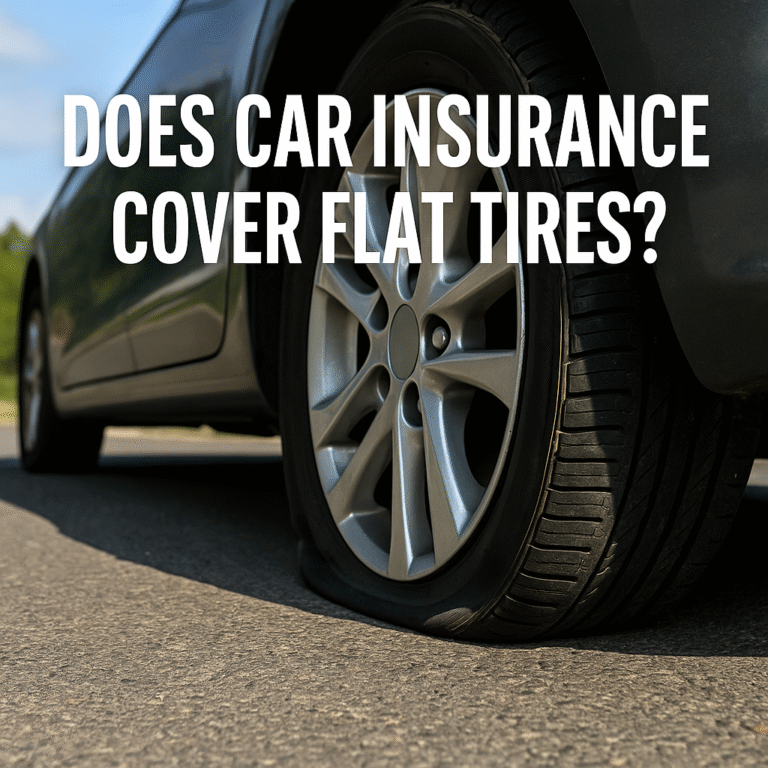 does insurance cover flat tires