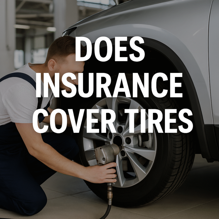 does insurance cover tires