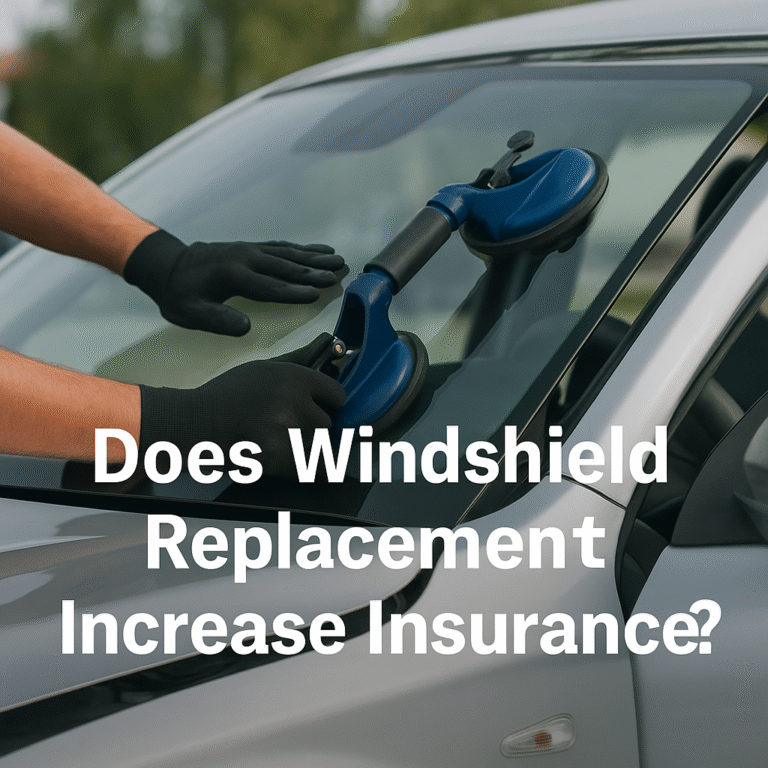 does windshield replacement increase insurance