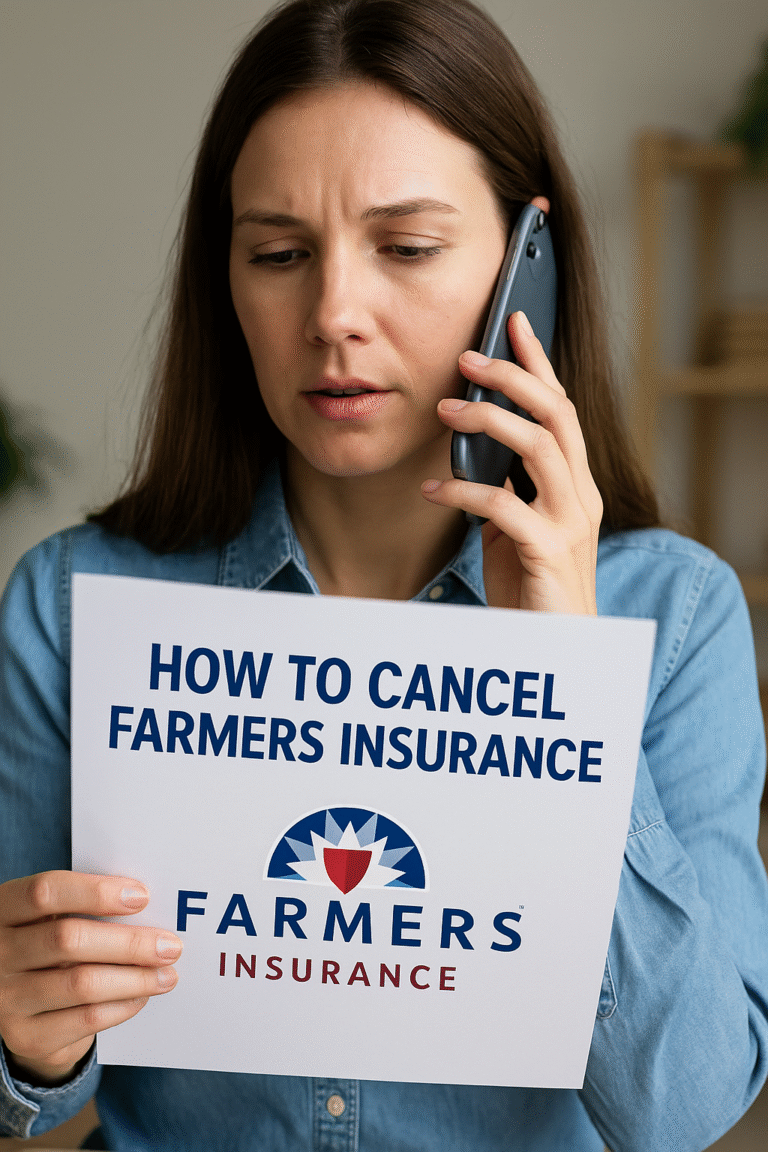 how to cancel farmers insurance