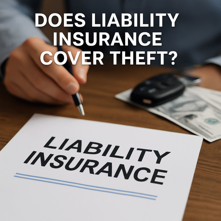 does liability insurance cover theft