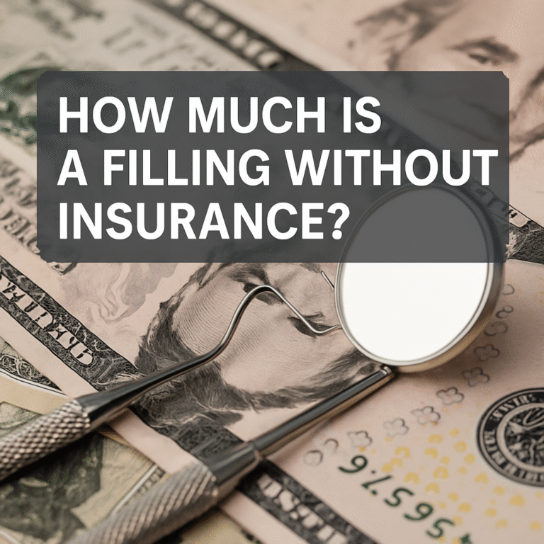 how much is a filling without insurance