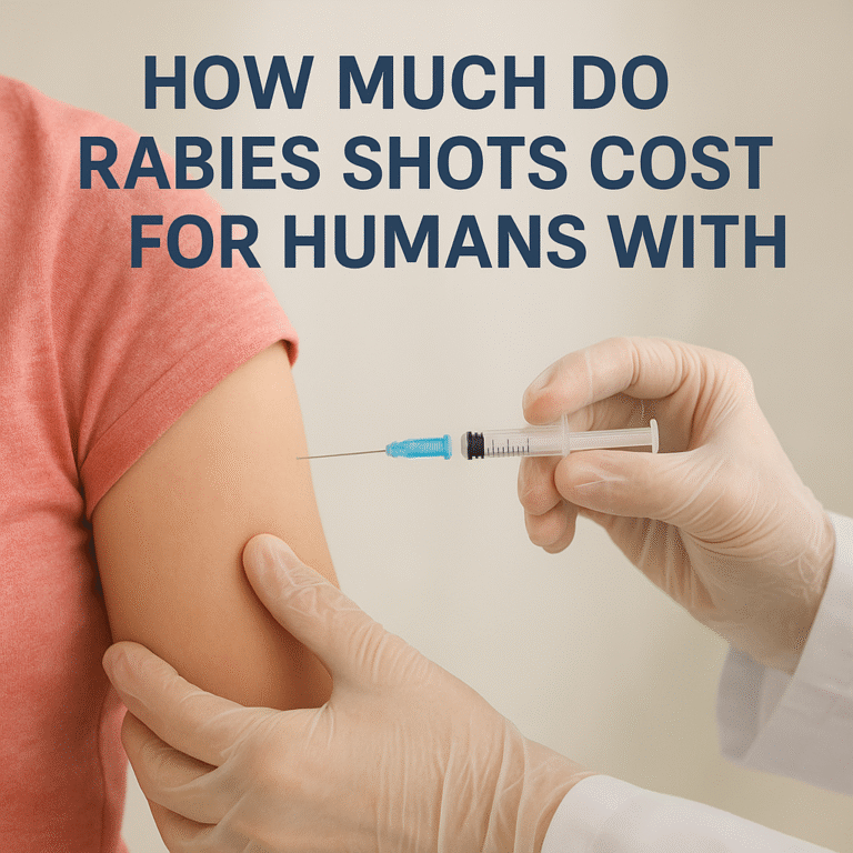 how much do rabies shots cost for humans with insurance