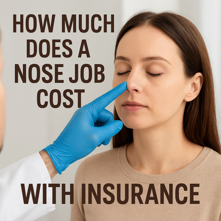 how much does a nose job cost with insurance