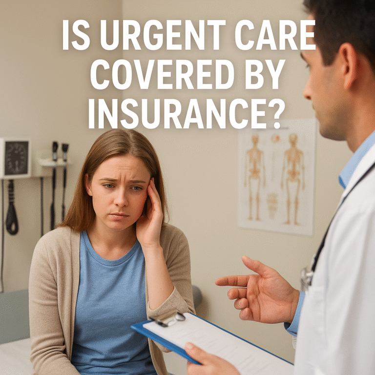 is urgent care covered by insurance